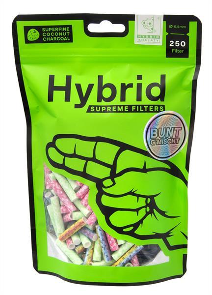 Hybrid Supreme Filters "Bunt gemischt", ø 6,4mm 250Stk